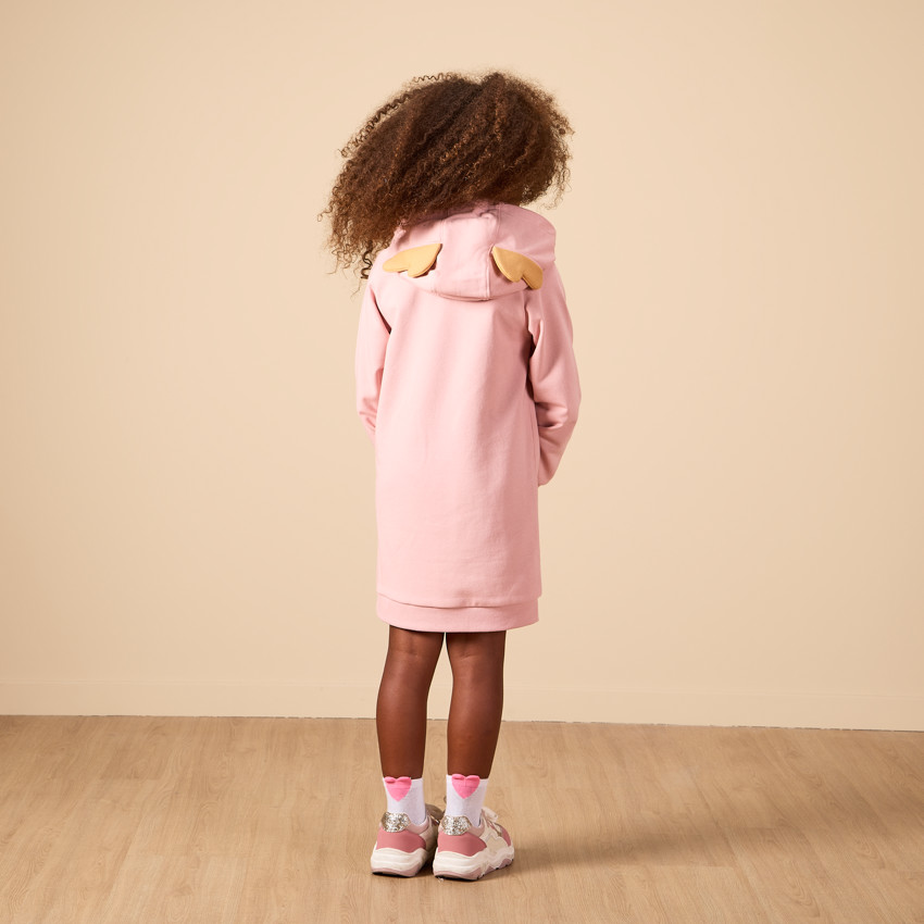 Robe sweat à capuche ludique Stella Pat'Patrouille pour fille 