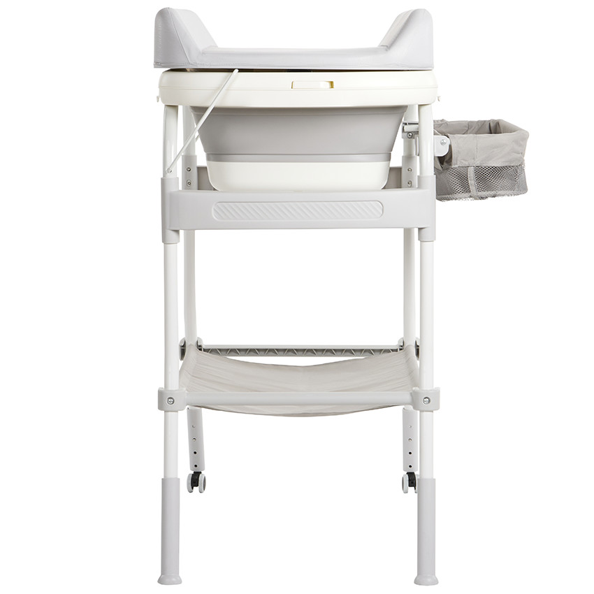 Table à langer 2 en 1 avec baignoire Splash Up 2.0 gris 