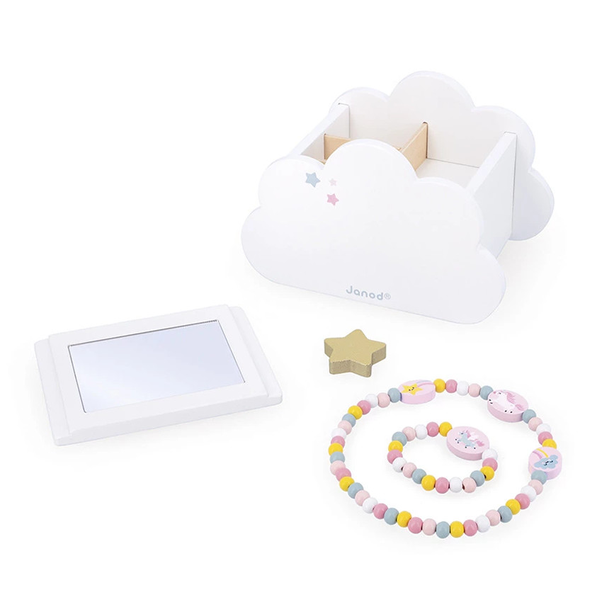 Boite à bijoux en bois Licorne 