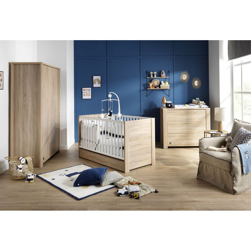 Lit transformable Little Big Bed 70x140 cm Antonin - Bois 