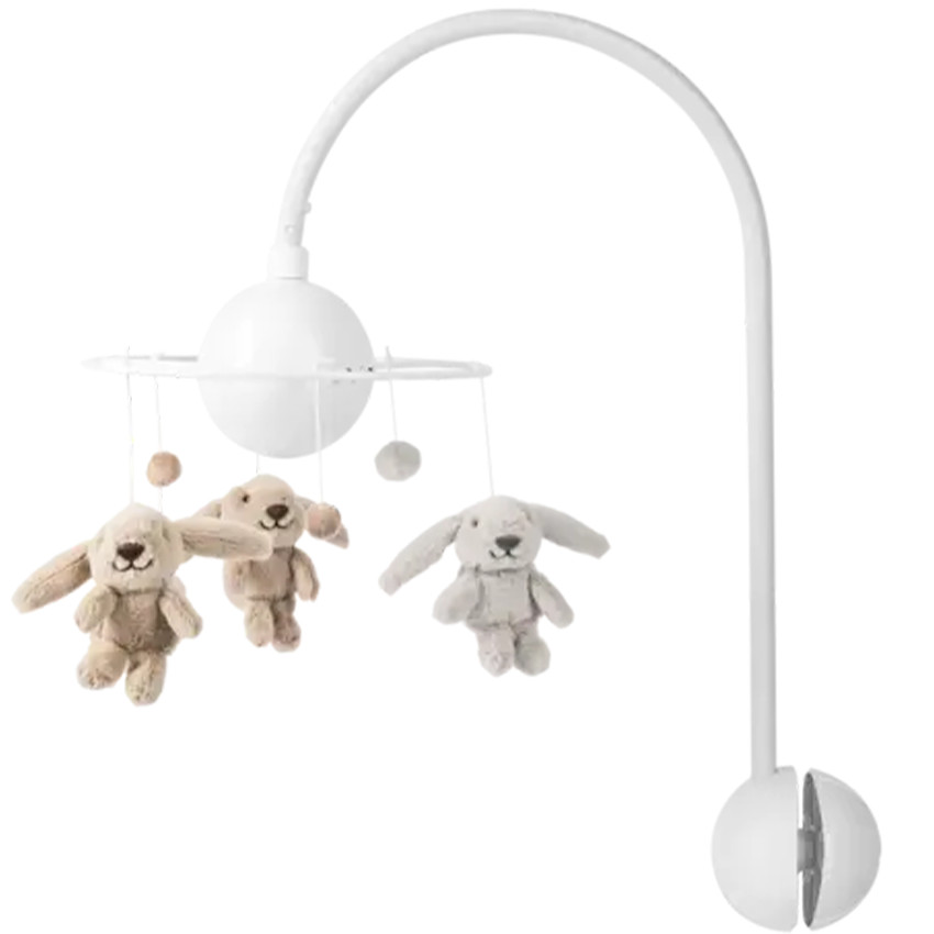 Speelmobiel voor park - Milo het konijn - Oplaadbaar - Wit 