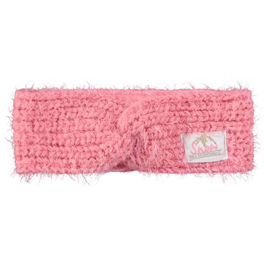 Bandeau en tricot effet croisé pour fille 