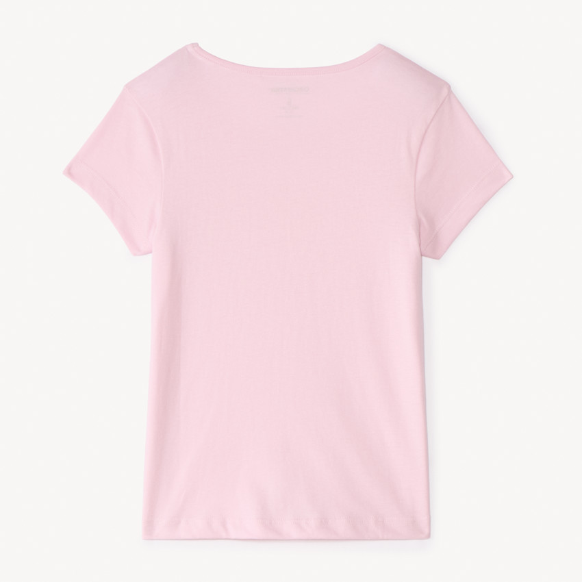 T-shirt manches courtes printé pour fille 