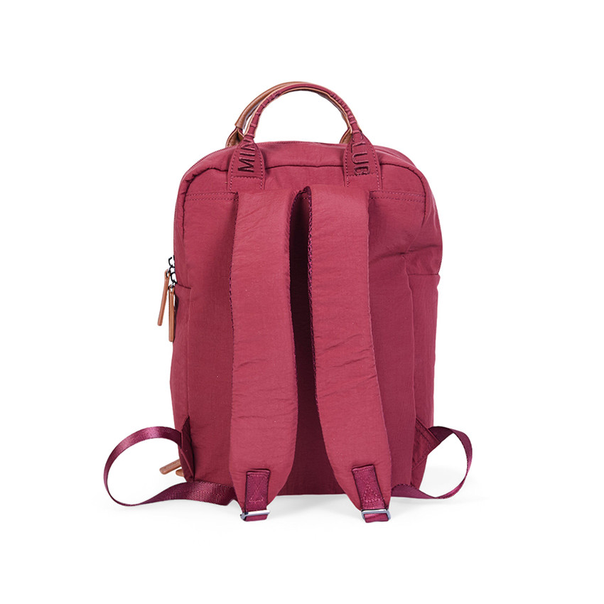 Sac à dos enfant Mini Club Signature urban bordeaux 
