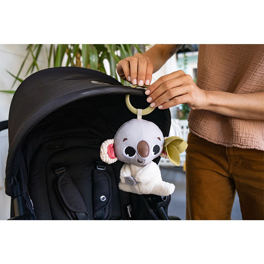 Hochet Koala avec clip d'attache Boho Chic 