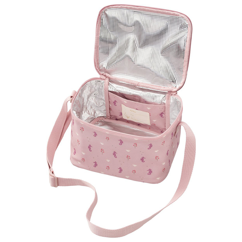 Sac isotherme lunchbag Large Hippocampe Rose 
