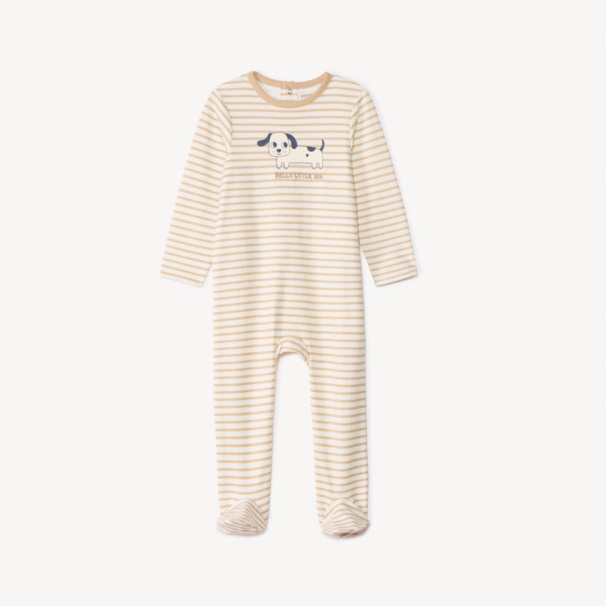 Lot de 3 dors-bien motifs chiens pour bébé garçon avec ouvertures différentes selon l'âge 