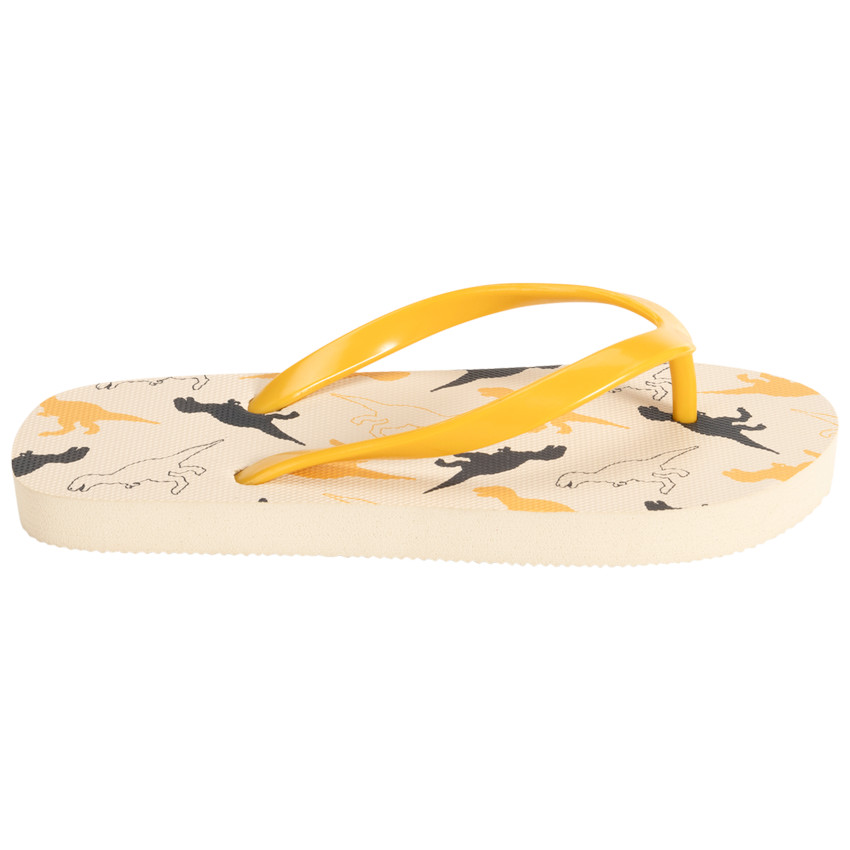 Slippers met T-Rex print voor jongens met band volgens leeftijd 