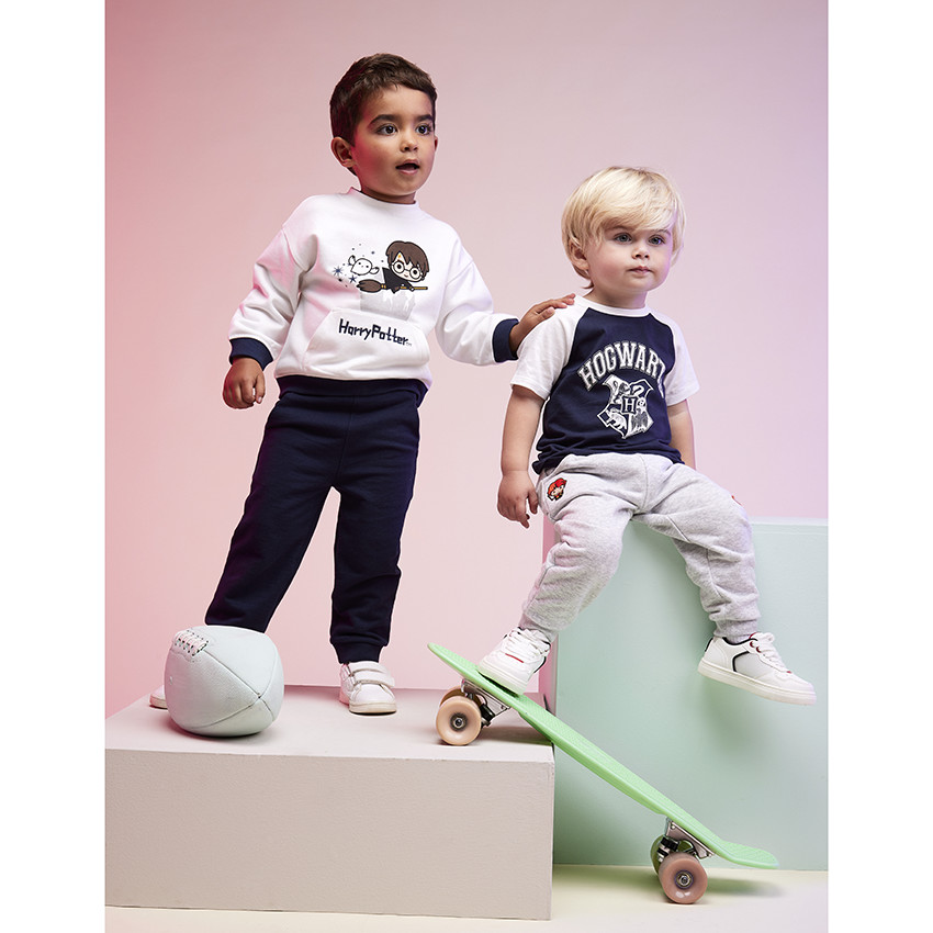 Sweater van molton met Warner Harry Potter-afbeelding voor babyjongens 