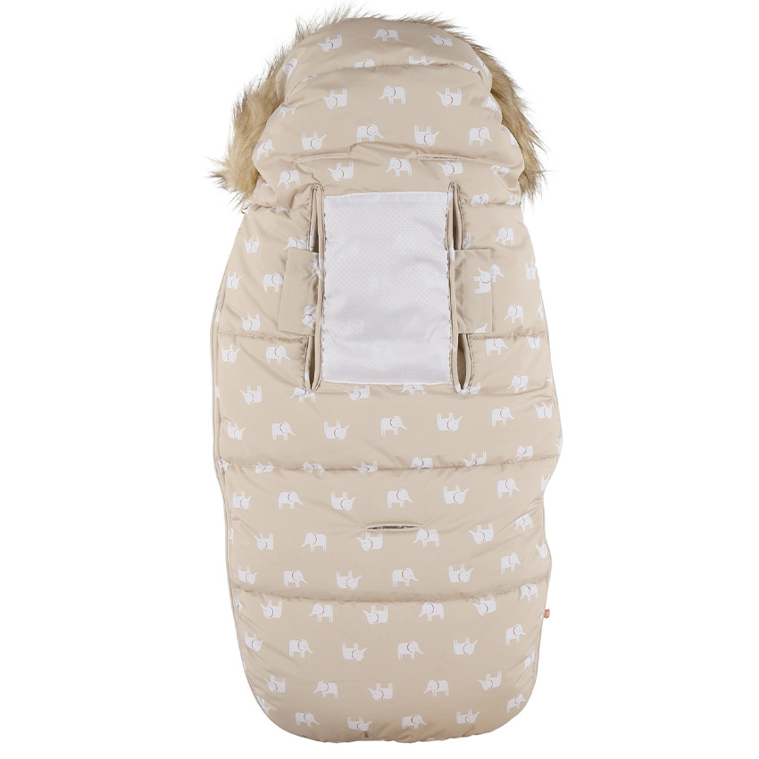 Voetenzak waterafstodend universeel Beige Olifant 