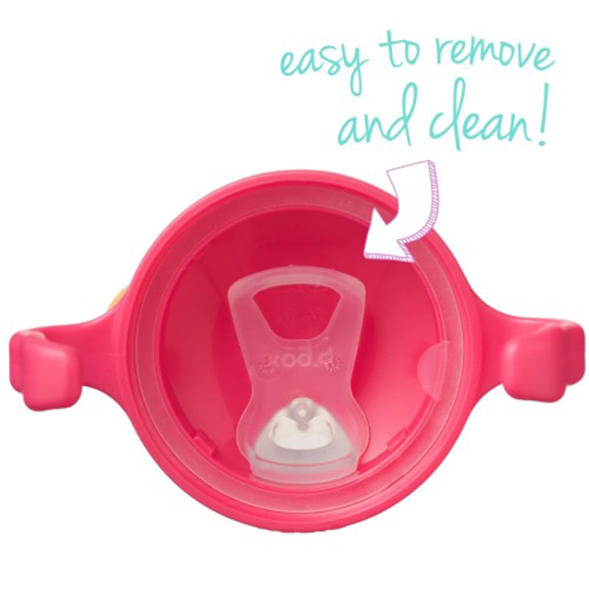 Tasse d'apprentissage avec bec 240ml Framboise 4m+ 