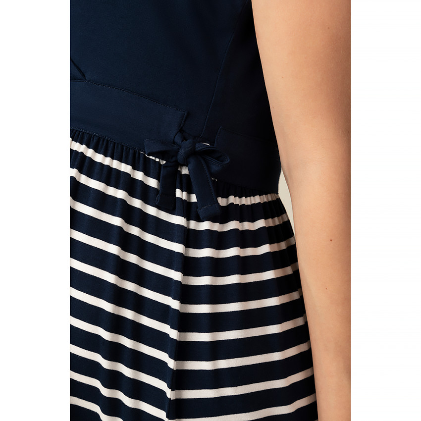 Robe cache coeur de grossesse  