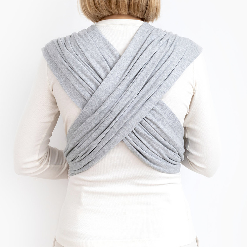 Porte bébé Echarpe Duo -T1- Mix Grey 
