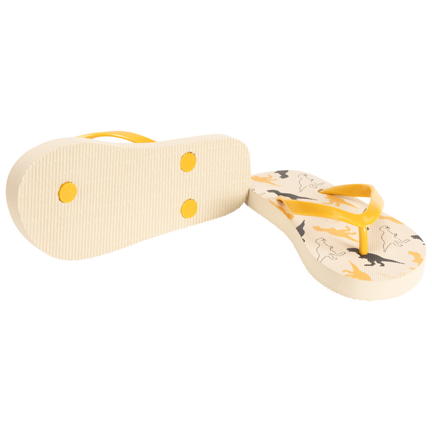 Slippers met T-Rex print voor jongens met band volgens leeftijd 