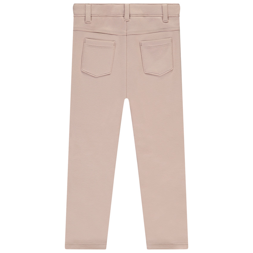Pantalon en molleton uni pour bébé fille 