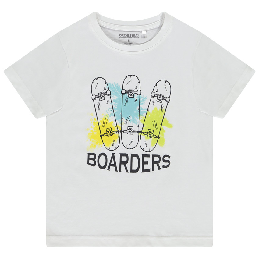 T-shirt manches courtes printé pour garçon 