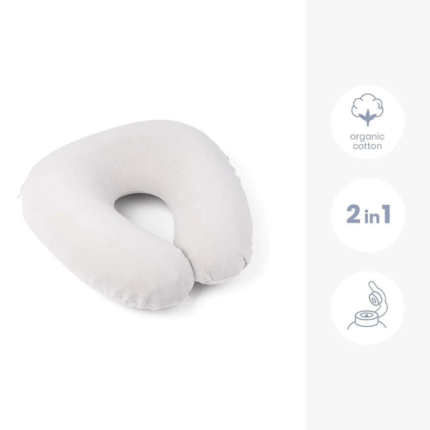 Coussin d'allaitement gonflable multi-usages Nursing Air Almond 