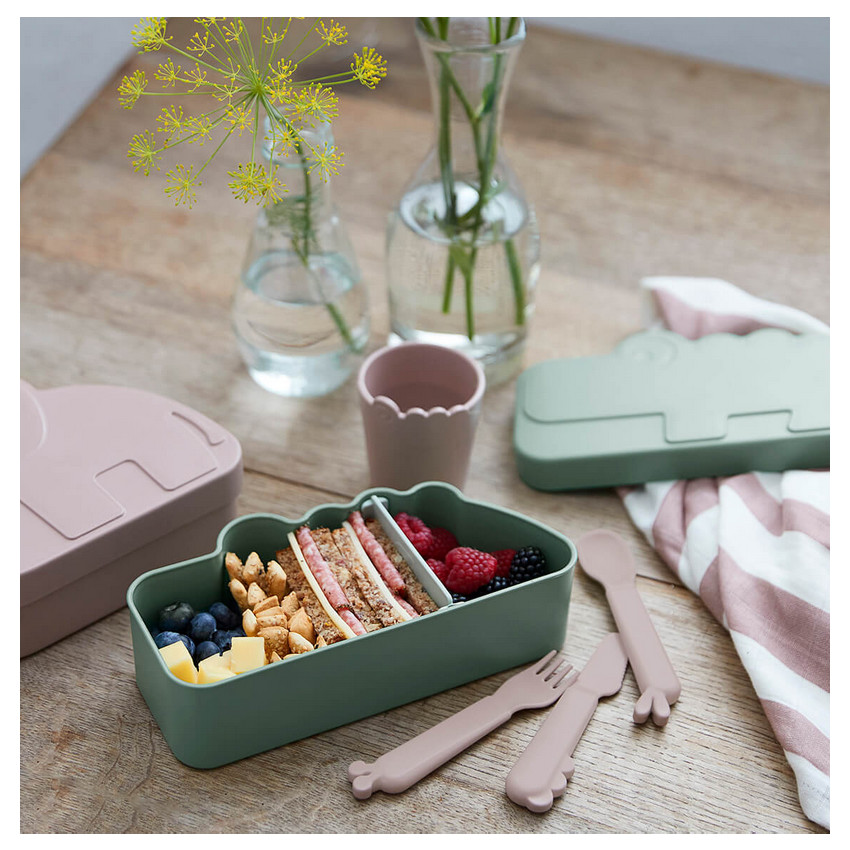 Lunchbox Kiddish - Croco Mustard 