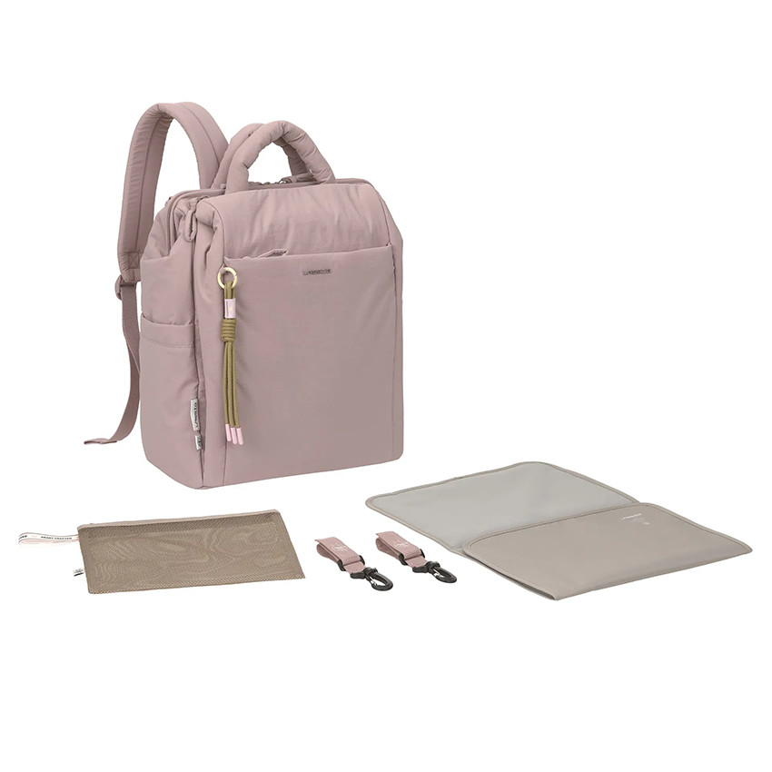 Sac à dos/à langer Minoa Powder Rose 