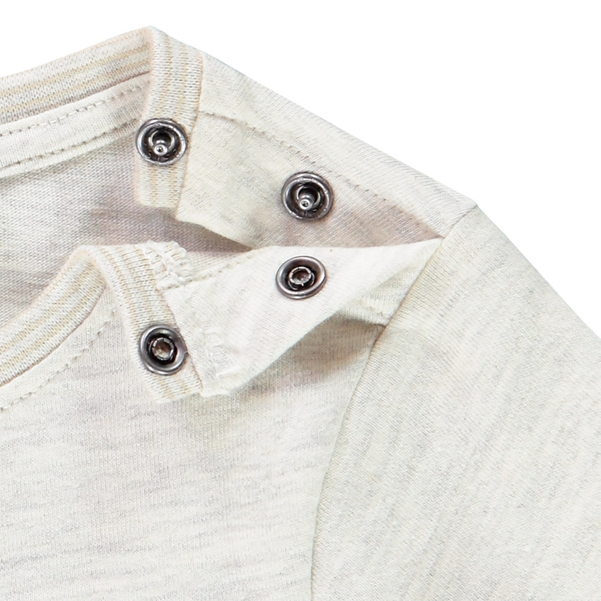 T-shirt manches courtes print girafe pour bébé garçon 