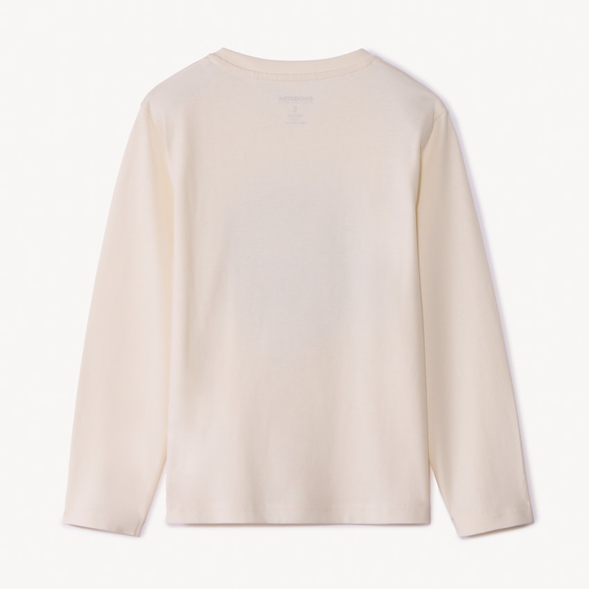 T-shirt met lange mouwen en fantasieprint voor jongens 