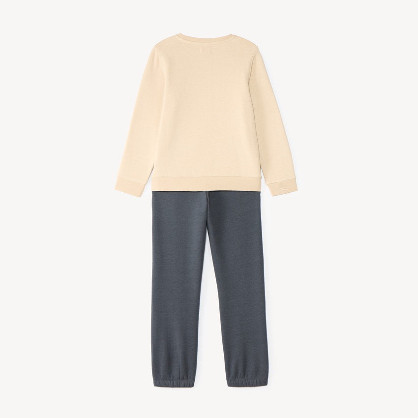 Ensemble de jogging fille sweat print fantaisie 