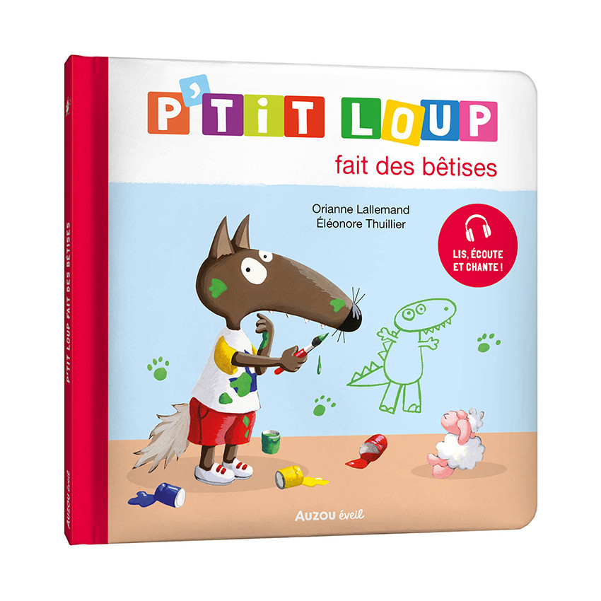 Livre "P'tit Loup fait des bêtises" 