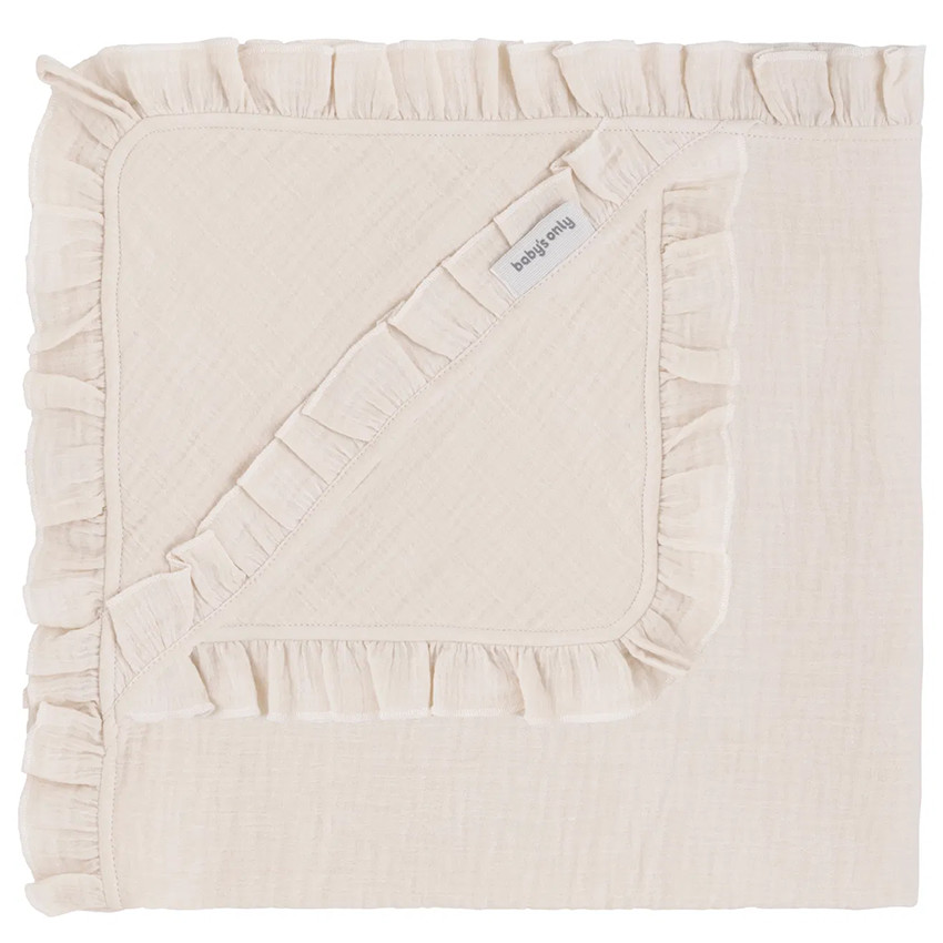 Wikkeldeken Calm - Warm linnen 75x75 cm 