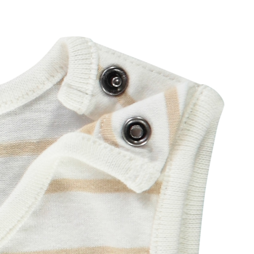 Jersey tanktop met fantasiepatroon voor babyjongen 