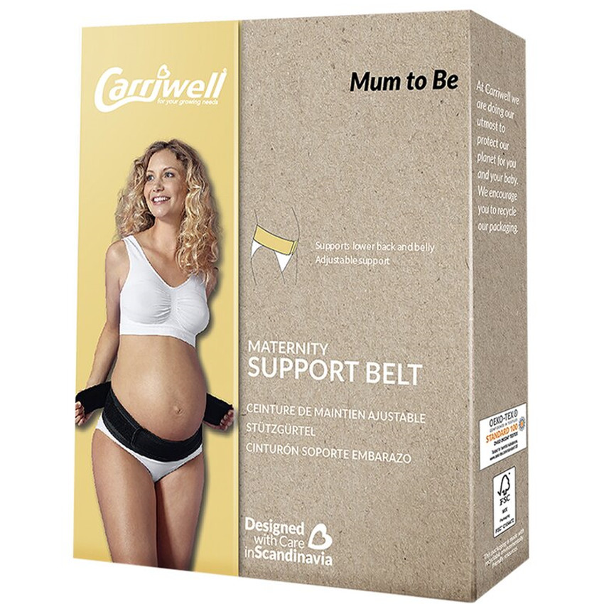 L/XL - Ceinture de maintien ajustable - Noir 