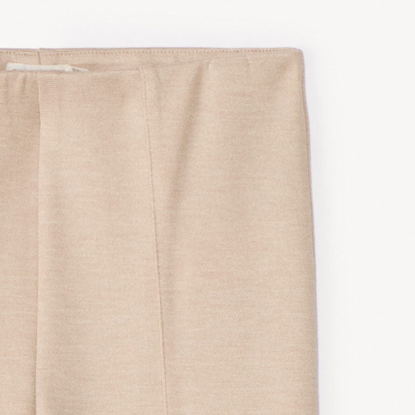 Legging milano évasé avec jeu de plis pour fille 