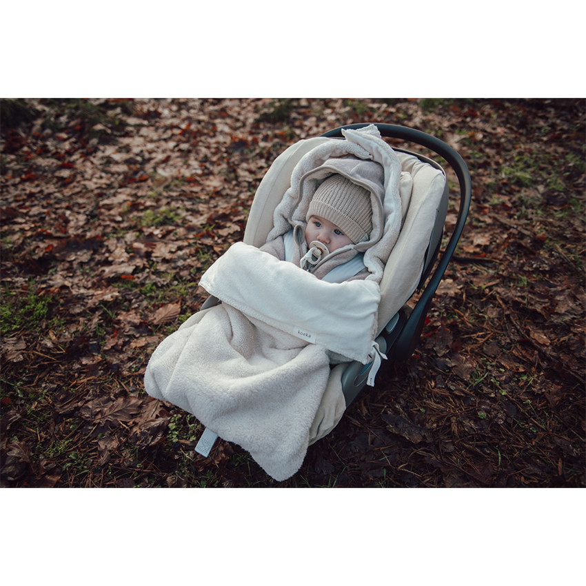 Chancelière pour siège auto 0+ Teddy Malmo Pebble 0-6m TOG 3.7 