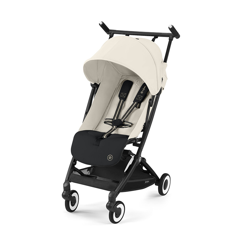 Poussette ultra-compacte Libelle 2024 black/canvas white 