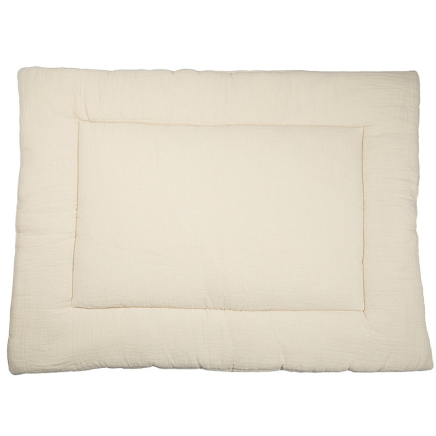 Tapis de parc 75X95CM - bambou -Crème 