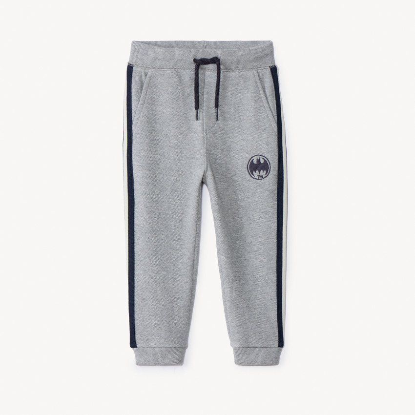 Joggingbroek piqué met geborduurd Batman-logo Warner voor babyjongens 