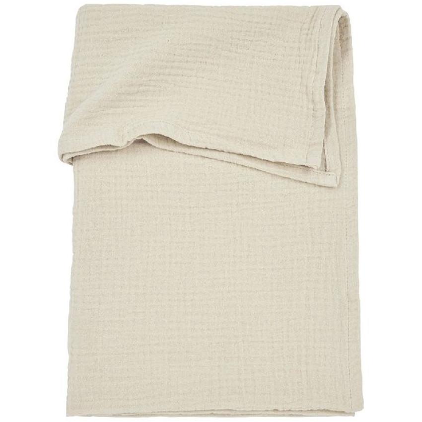 Drap mousseline prélavée - Soft Sand - 100x150 cm 