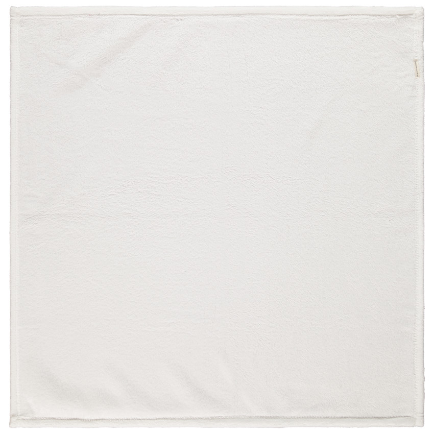 Effen sherpa deken 80 x 80 cm 