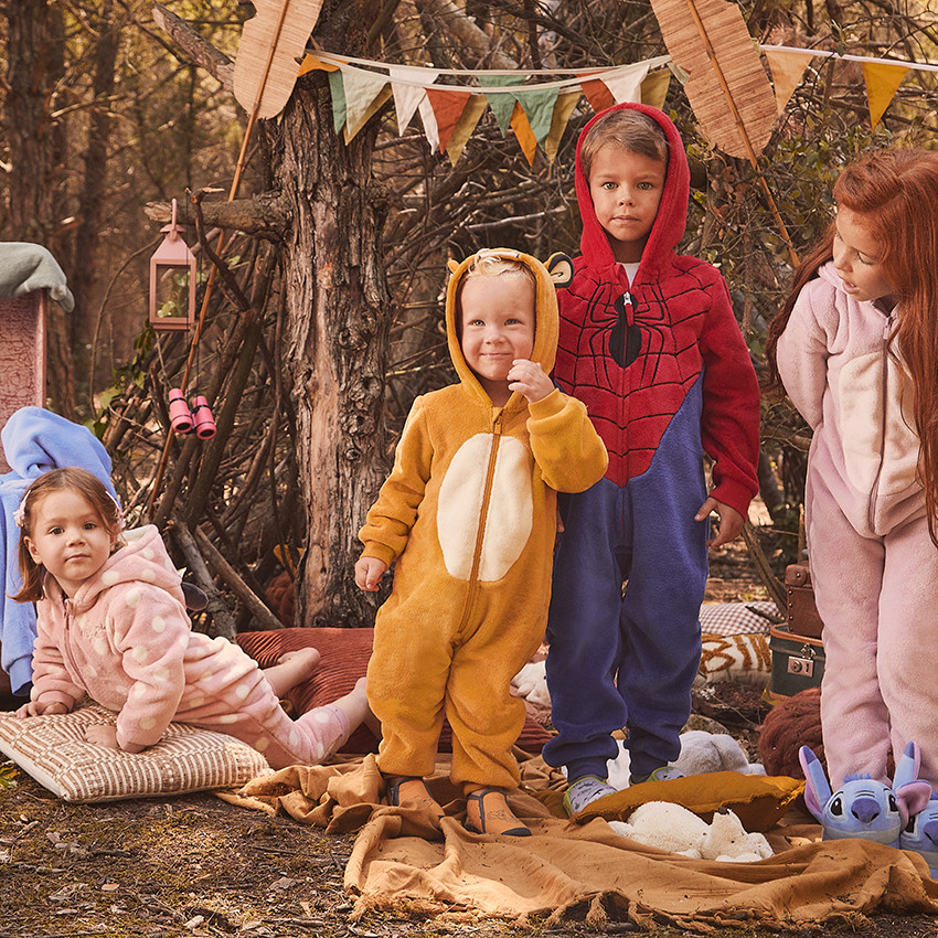 Pyjama topper in sherpa Spider-Man Marvel jongens 