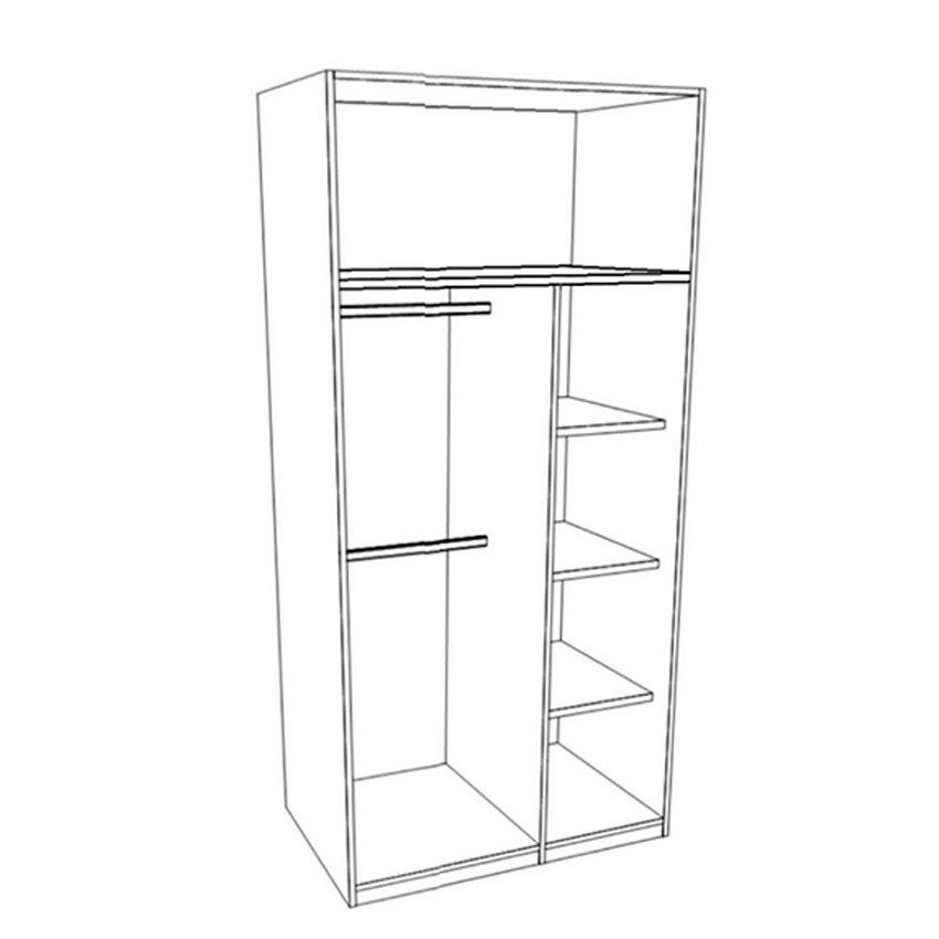 Armoire HILJA 2 portes  