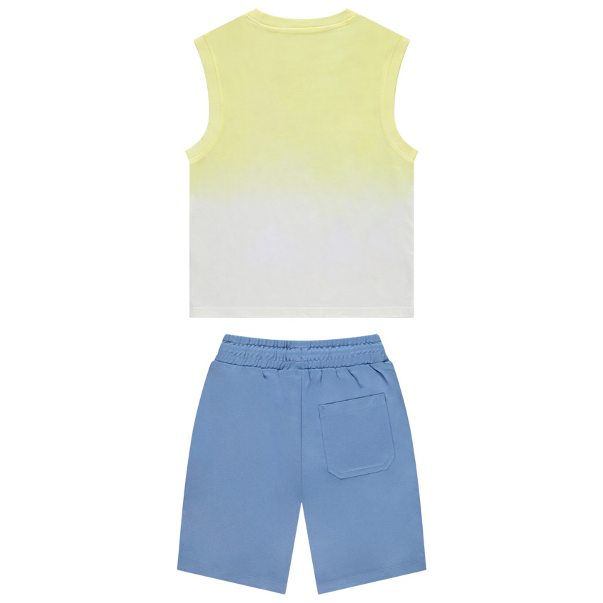 Ensemble 2-delig tie & dye effect Stitch Disney voor jongens 