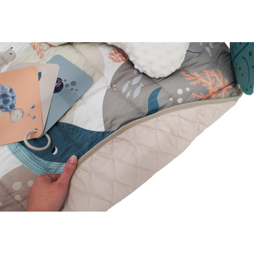 Speeltapijt met houten bogen Ocean Bliss 