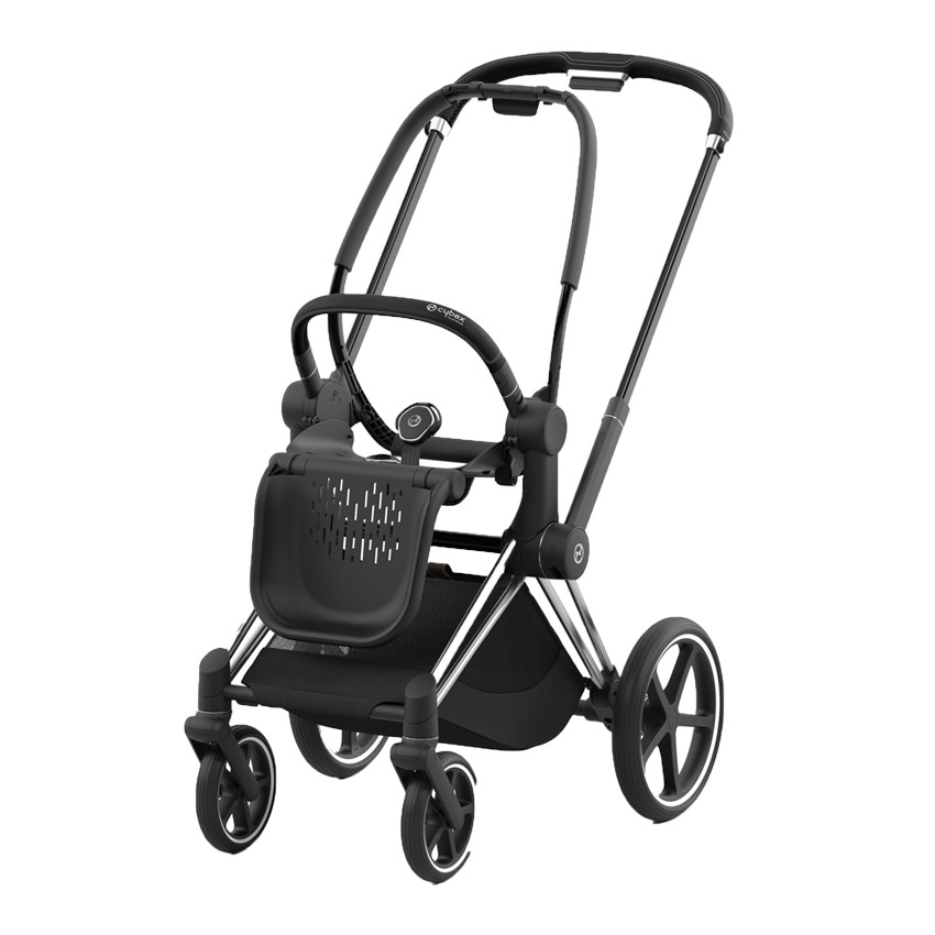 Frame kinderwagen Priam - Chroom Zwart 