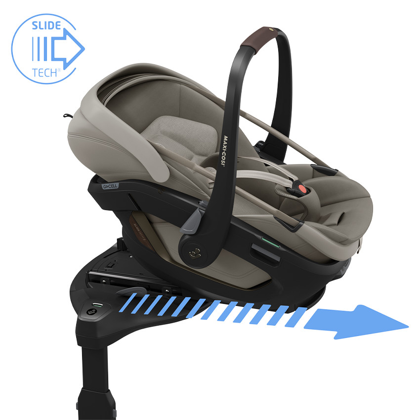 Autostoel Coral Slide Pro i-Size Sapphire Sand 