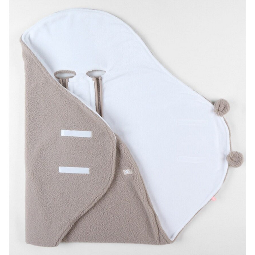 Deken wandeling Sherpa Beige 