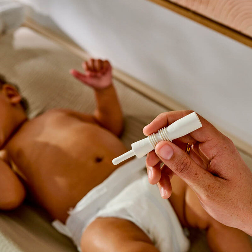 Verzorgingskit voor baby's - Wit/blauw 