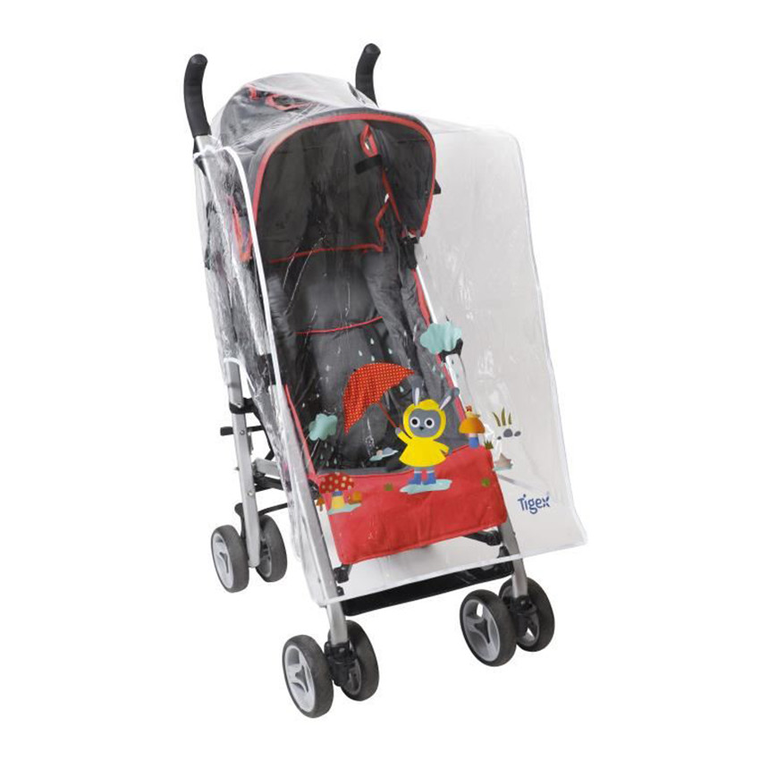 Habillage pluie pour poussette canne imprimé lapin 