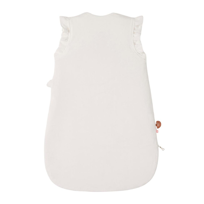 Gigoteuse sans manches en veloudoux Kendi 70 cm écru 