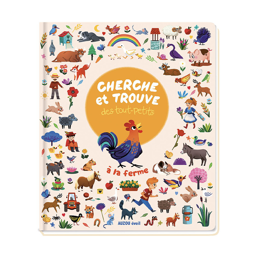 Livre "Cherche et trouve des tout-petits - A la ferme" 