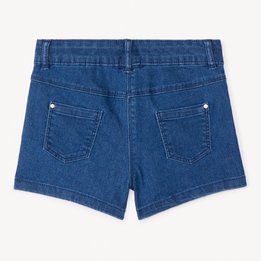 Short in jeans met zakken voor meisjes 