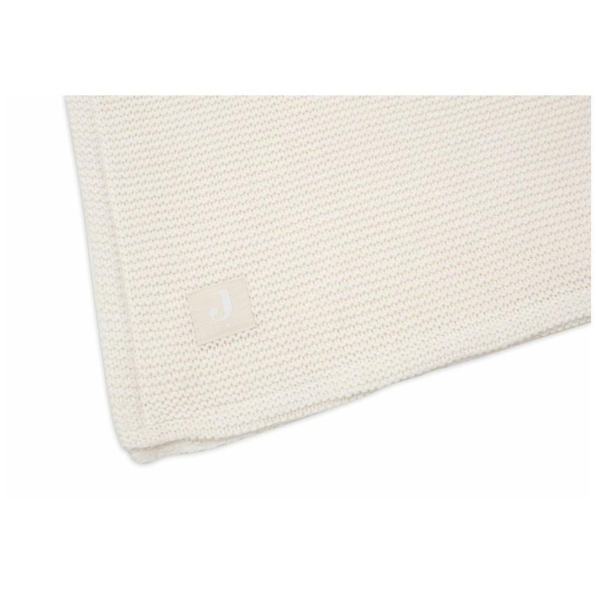 Couverture Basic Knit Fleece 100x150cm - Ivory/Coral 